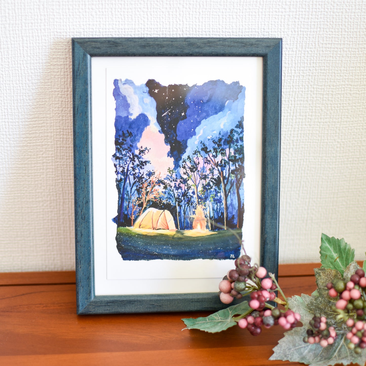 アートポスター 空色特集(ガッシュ絵画)