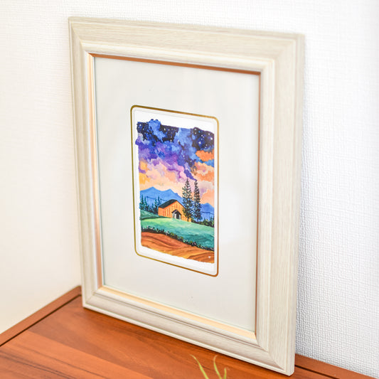 アートポスター 空色特集(ガッシュ絵画)