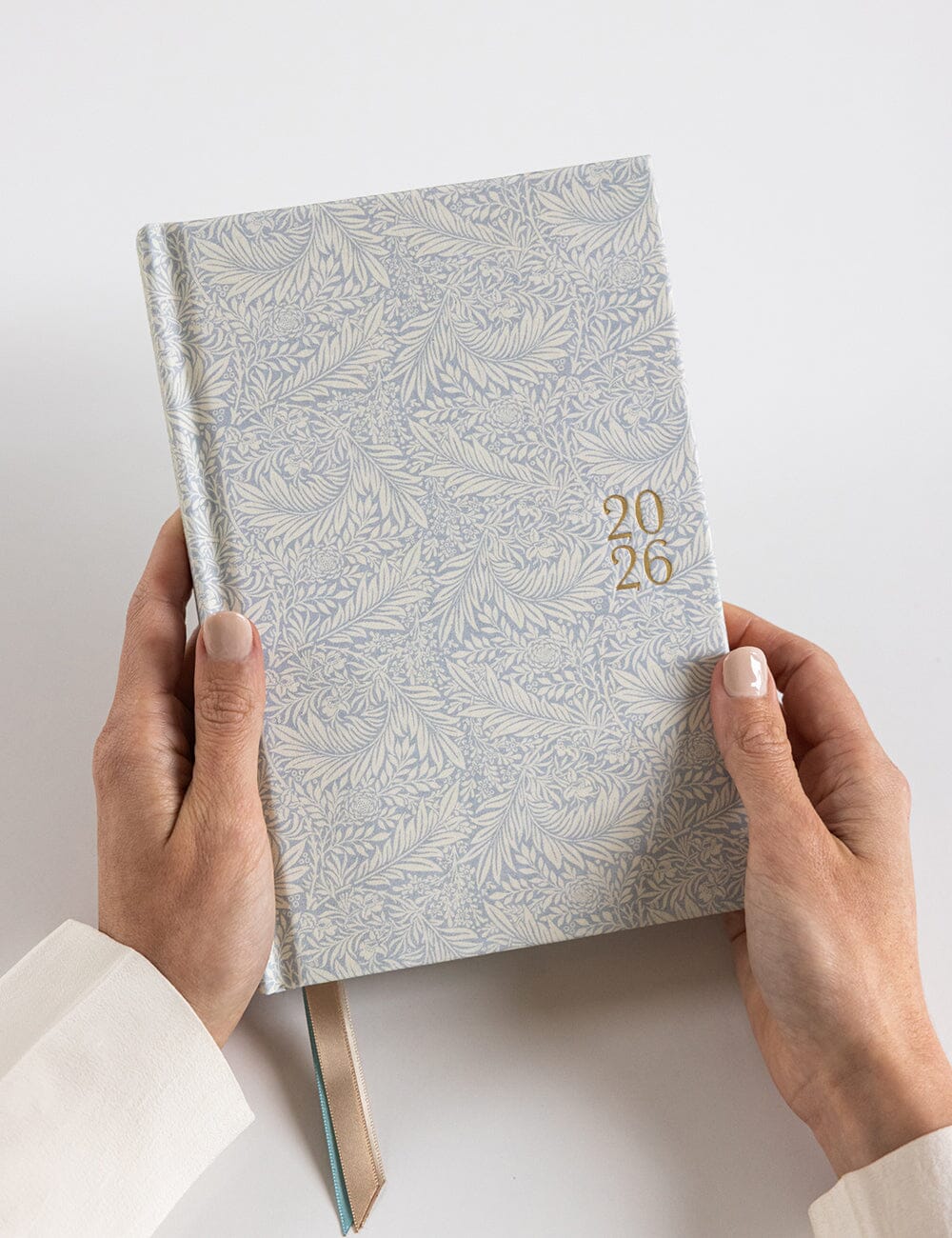 【OUTLET70%OFF】2026年手帳 | 水色 | リネンのハードカバー