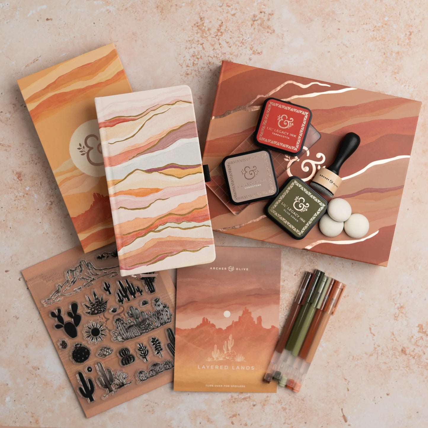 June 2026 Archer & olive Box Set | 9つの文房具セット