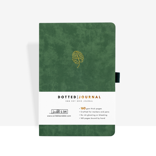 【OUTLET5%OFF】バレットジャーナル | A5ノート | Monstera Leaf