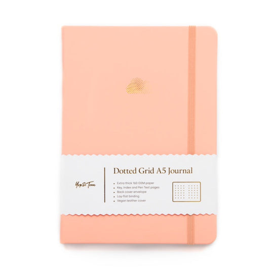 【OUTLET10%OFF】バレットジャーナル | A5ノート | 桃色  | パステルカラー