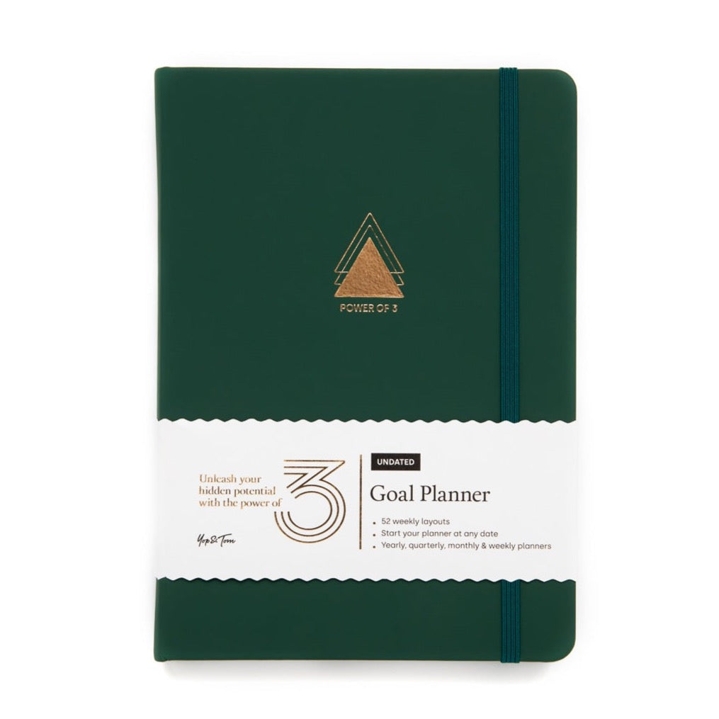 【OUTLET10%OFF】ゴールプランナー | スケジュール帳 | Forest Green