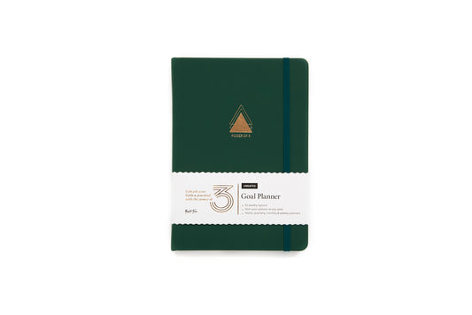 【OUTLET10%OFF】ゴールプランナー | スケジュール帳 | Forest Green