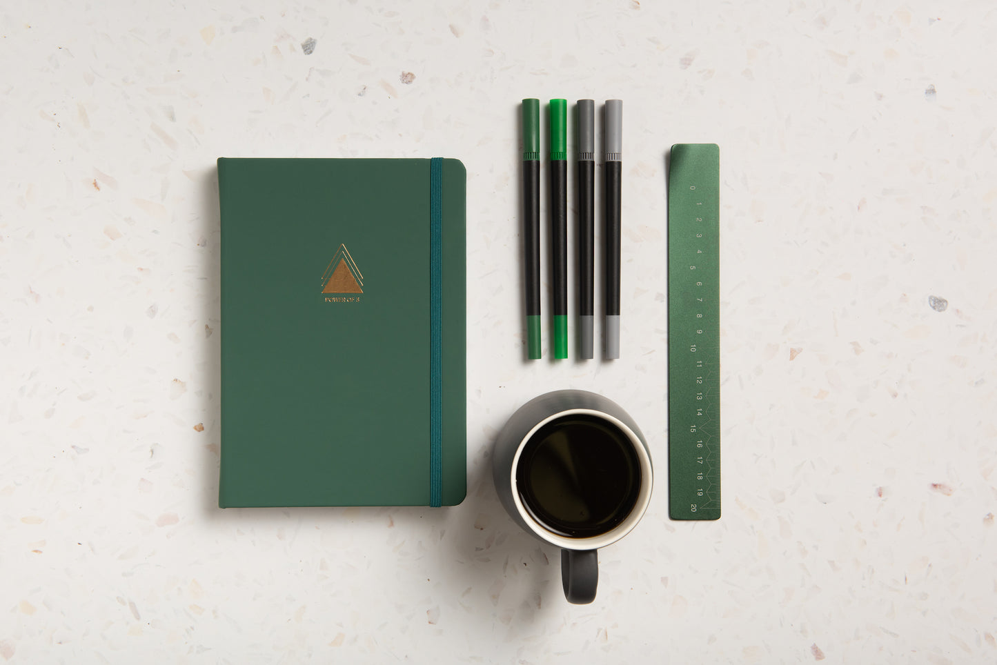 【OUTLET10%OFF】ゴールプランナー | スケジュール帳 | Forest Green